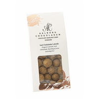 Sød chokoladelakrids 90 g. - Aalborg Chokolade