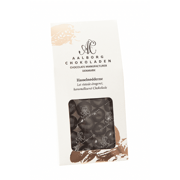Chokolade hasselnødder 90 g. - Aalborg Chokolade - Gourmet-Butikken