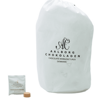 Karamelliseret chokolade med saltkaramel - Flowpack - Aalborg Chokolade - Gourmet-Butikken