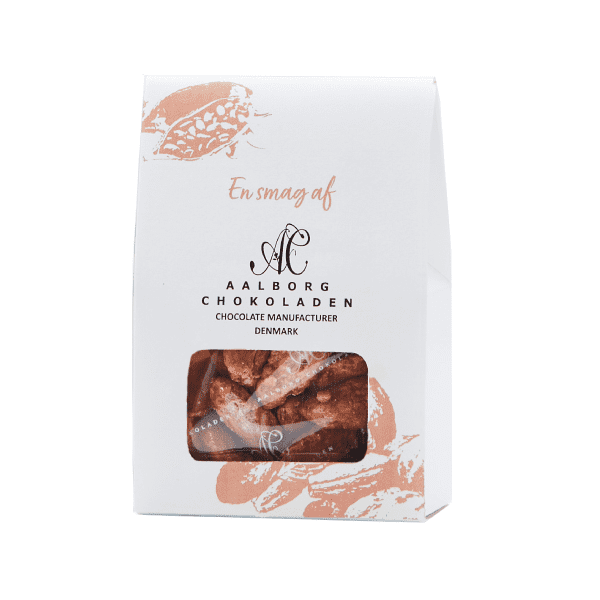 Jule Drageé - Brændte mandler, 45 g. - Aalborg Chokolade - Gourmet-Butikken