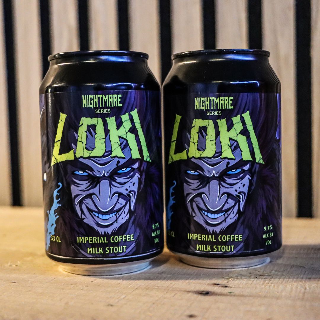 LOKI Imperial Stout - Hjort Beer & Drunken Bros - Gourmet-Butikken