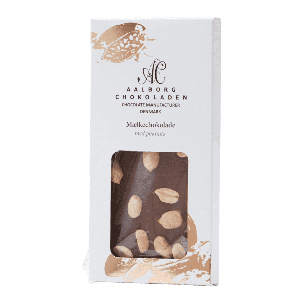 Mælkechokolade med peanuts - Aalborg Chokolade