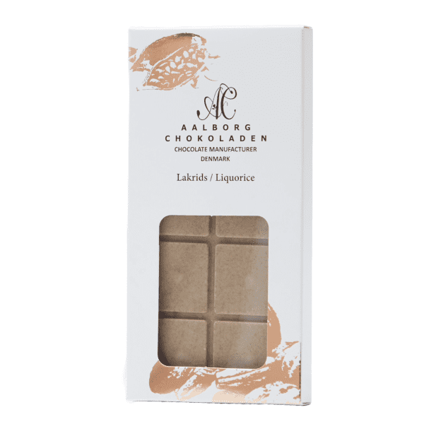 Lakridschokolade - Aalborg Chokolade - Gourmet-Butikken