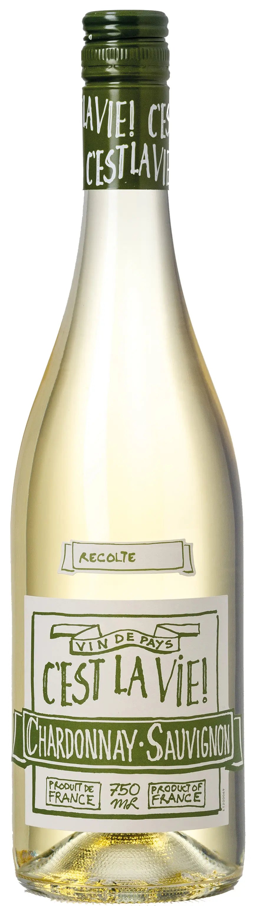Pierre & Rémy Gauthier, C’est la Vie Blanc, Chardonnay & Sauvignon - Gourmet-Butikken