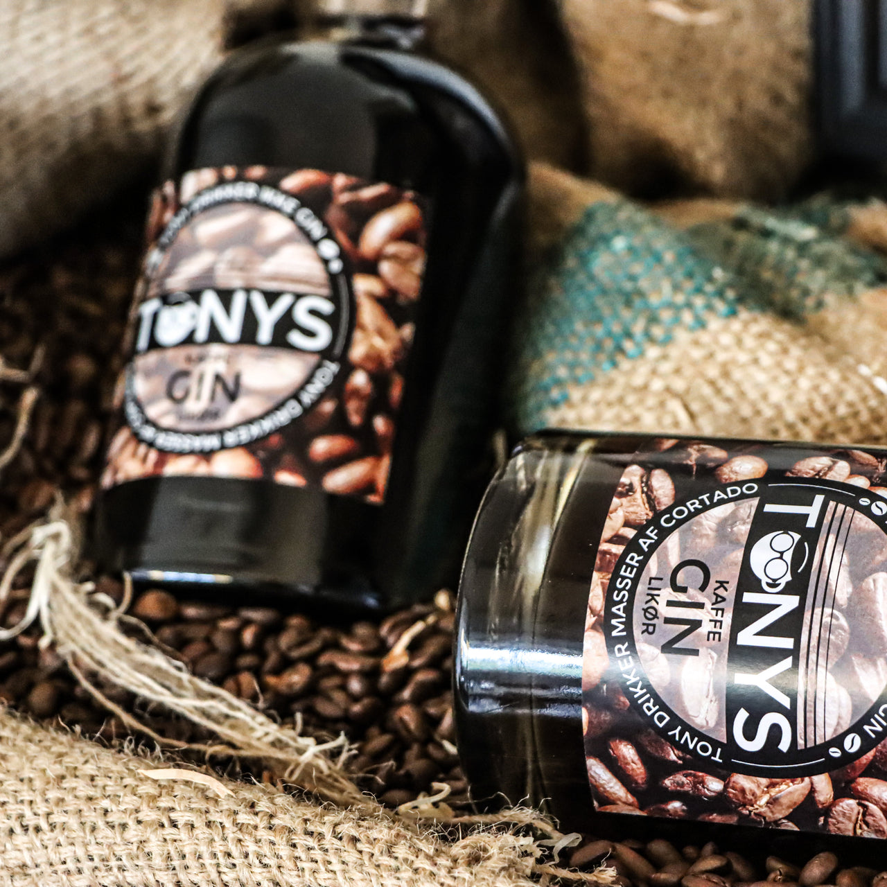 Tonys Kaffe Gin Likør - Gourmet-Butikken