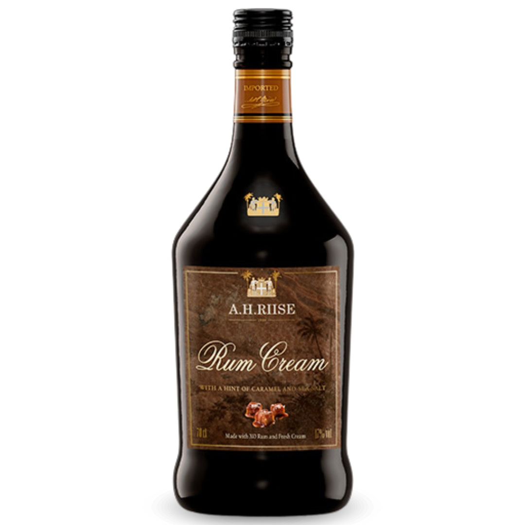 A.H. Riise Caramel Cream Liqueur with Rum & Sea Salt - Gourmet-Butikken