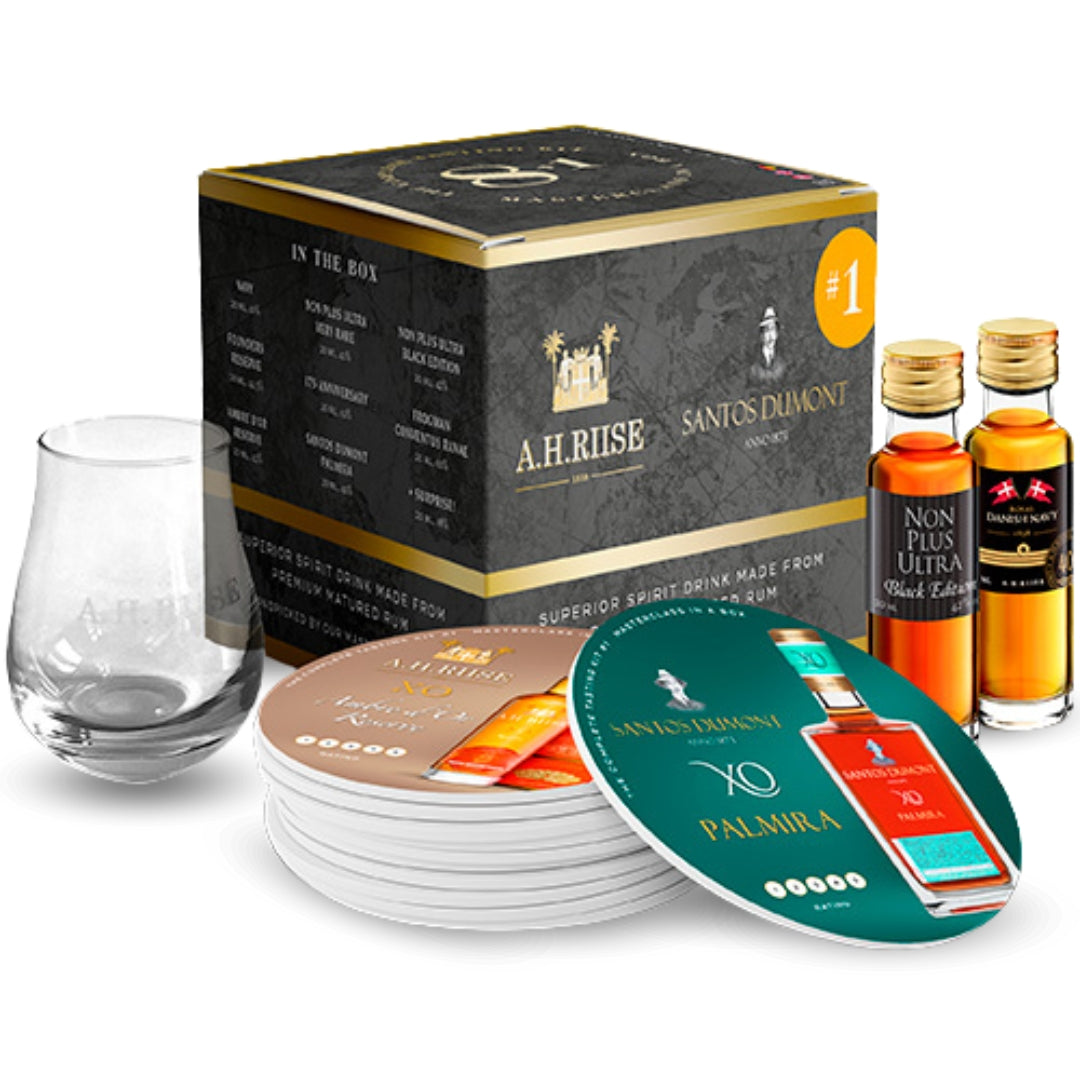 A.H. Riise Tasting Kit 8+1 - Albert #1 (Black) - Gourmet-Butikken