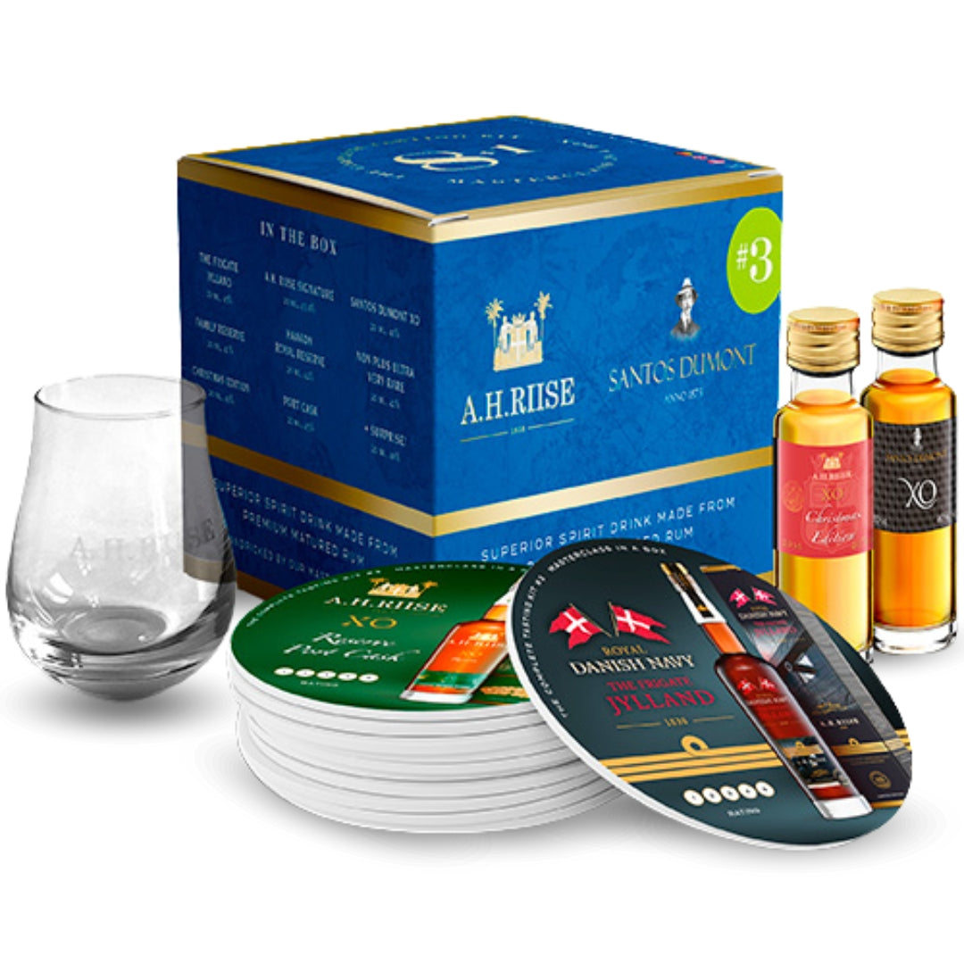 A.H. Riise Tasting Kit 8+1 - Valdemar #3 (Blue) - Gourmet-Butikken