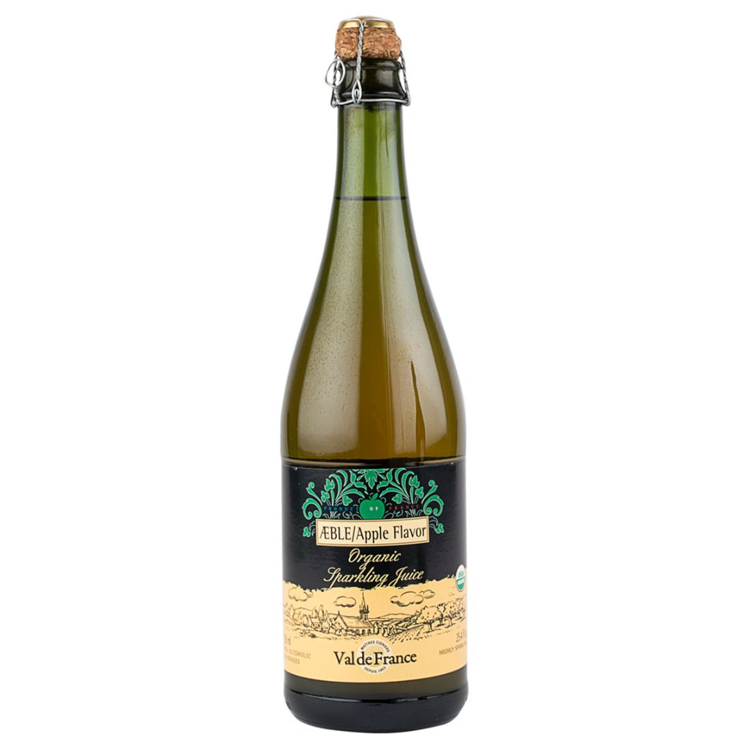 Alkoholfri cider med æblesmag Øko - Val De France - Gourmet-Butikken