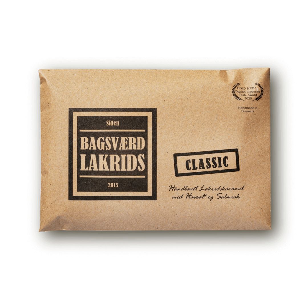 Stor plade Classic Lakrids - Bagsværd Lakrids - Gourmet-Butikken