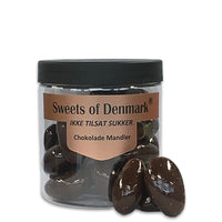 Chokolade Mandler Uden Tilsat Sukker | Sweets of Denmark