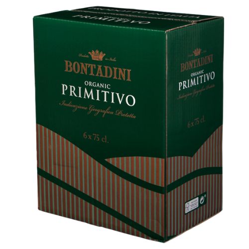 Bontadini IGP Puglia Primitivo Økologisk (2022) - Gourmet-Butikken