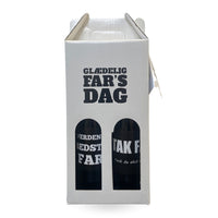 Glædelig Fars Dag Vin - Gaveæske #2 - Gourmet-Butikken