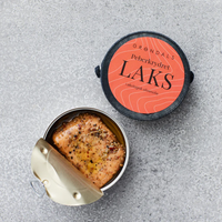 Grøndals Peberkrydret Laks i Økologisk Olivenolie - Gourmet-Butikken