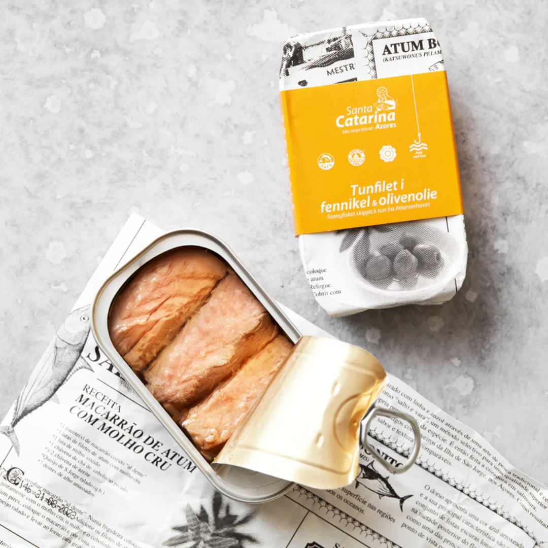 Grøndals Tunfilet i Fennikel og Olivenolie - Gourmet-Butikken