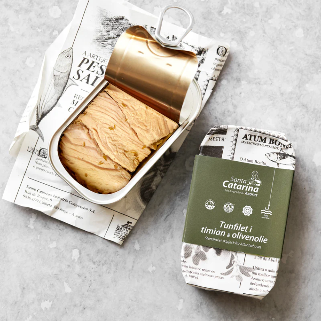 Grøndals Tunfilet i Timian og Olivenolie - Gourmet-Butikken