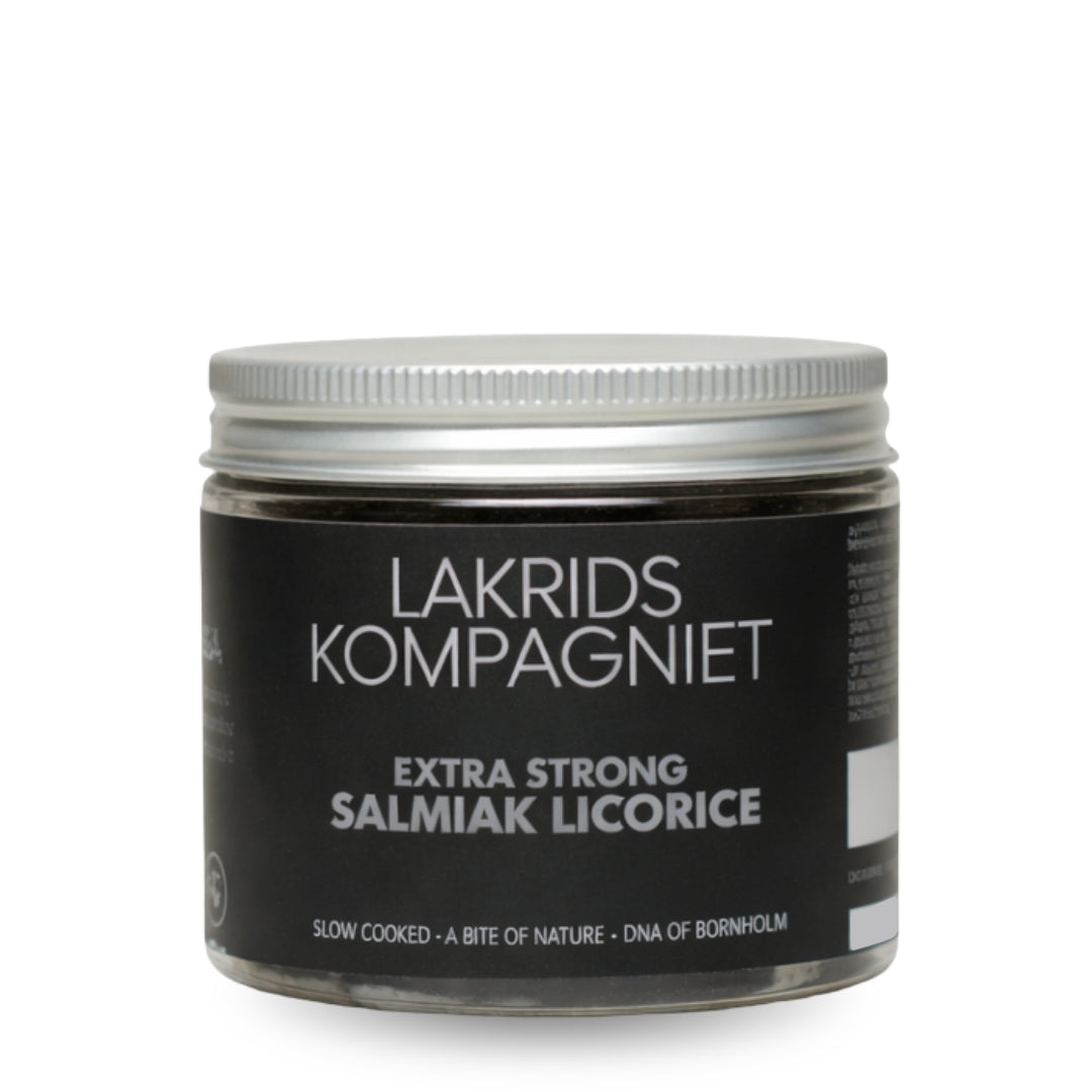 “HAGGA” – EXTRA STRONG SALMIAK LAKRIDS 120G | Lakrids Kompagniet - Gourmet-Butikken