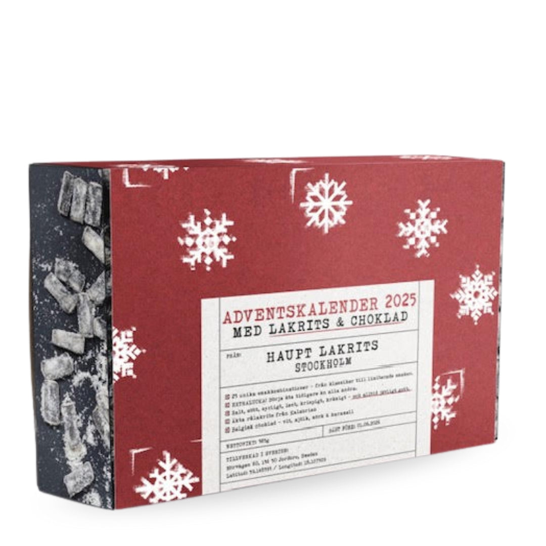Hauts Lakrits & Chokolad Adventskalender 2025 - Gourmet-Butikken