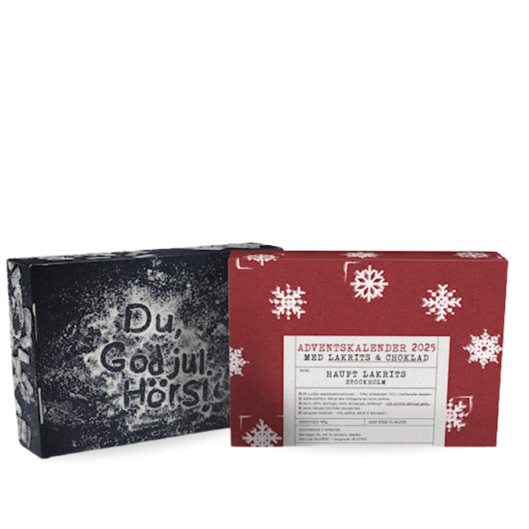 Hauts Lakrits & Chokolad Adventskalender 2025 - Gourmet-Butikken