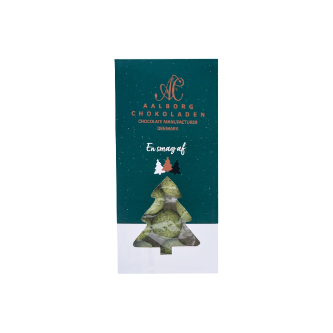 Jule Dragée - Chokolade nougat kugler 90 g. | Aalborg Chokoladen - Gourmet-Butikken