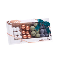 Jule Dragée æske med 4 varianter | Aalborg Chokoladen - Gourmet-Butikken