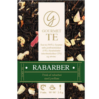 Rabarber - Sort Gourmet Te - Gourmet-Butikken