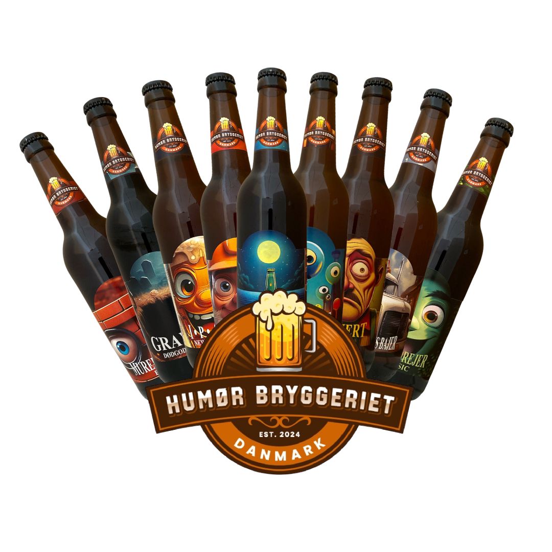 Smagekasse med 9 stk. øl - Humør Bryggeriet - Gourmet-Butikken