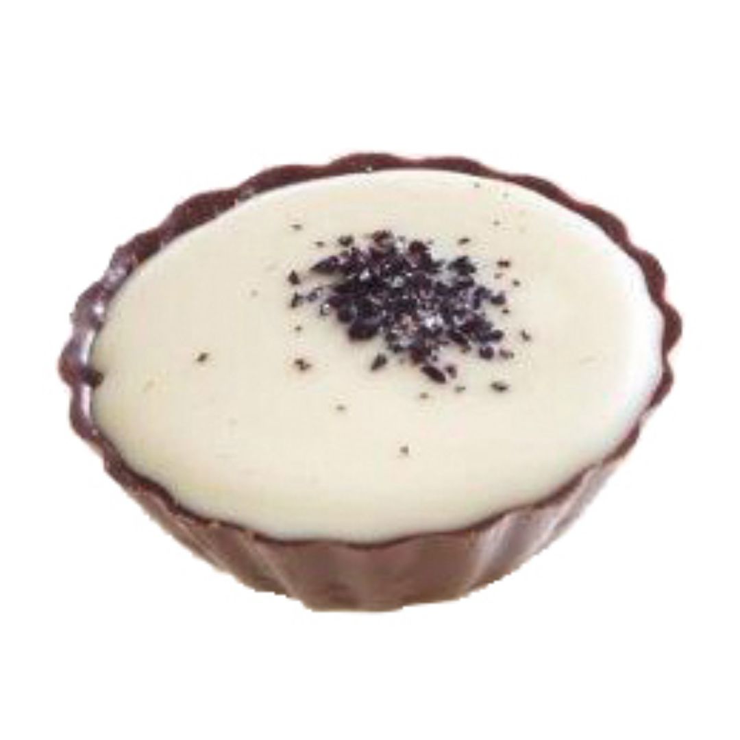 Lakrids/Hvid chokolade Pralinéer - Aalborg Chokolade - Gourmet-Butikken
