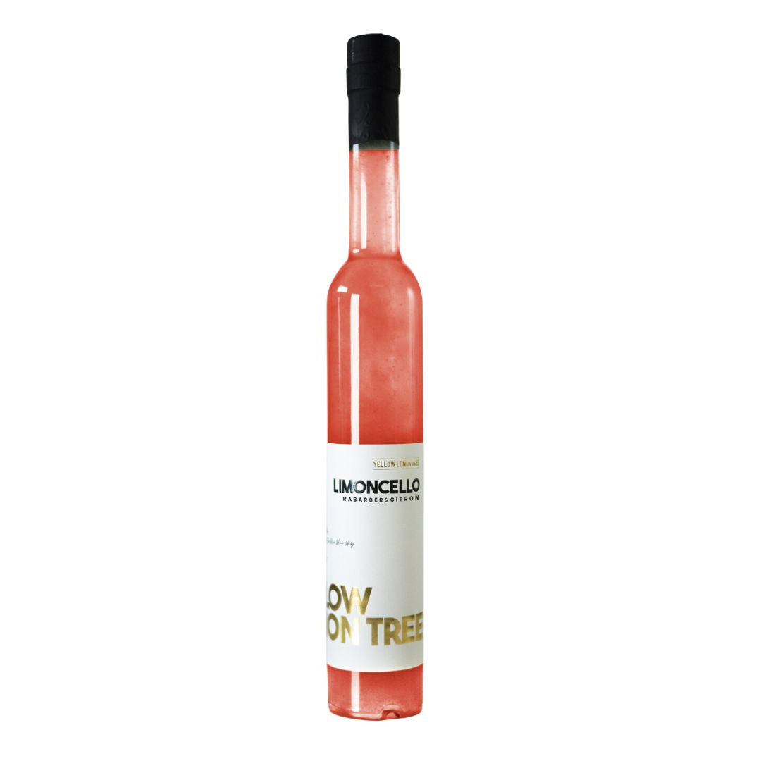 Yellow Lemon Tree – Limoncello Rabarber 350 ml - Gourmet-Butikken
