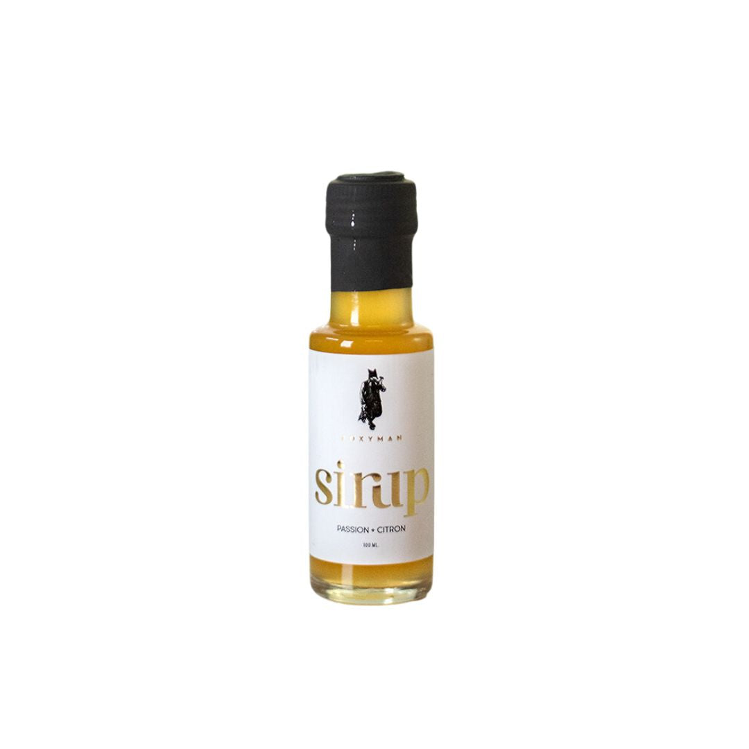 FOXYMAN Cocktailsirup med Passion + Citron - 100 ml - Gourmet-Butikken