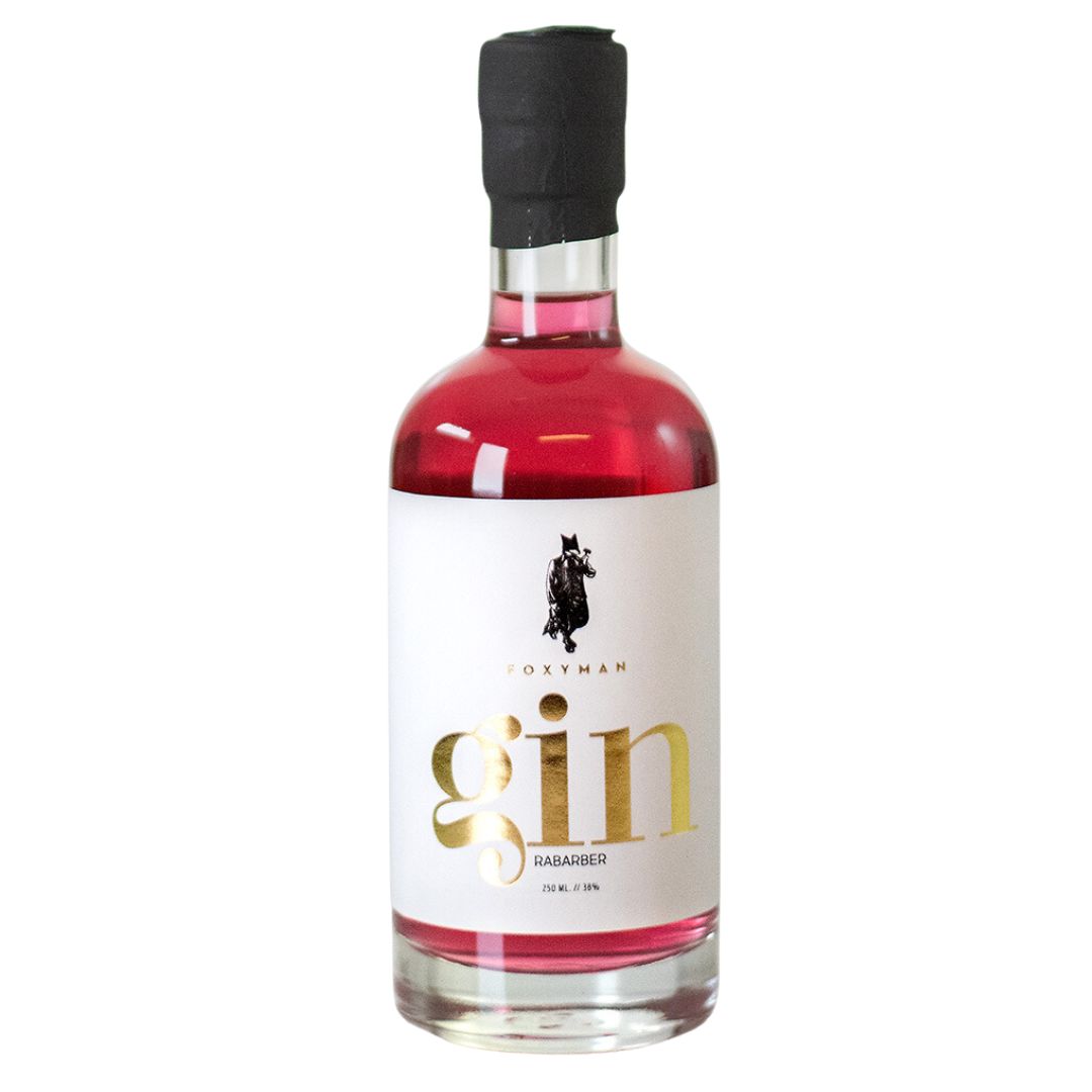 FOXYMAN Gin med Rabarber - Gourmet-Butikken