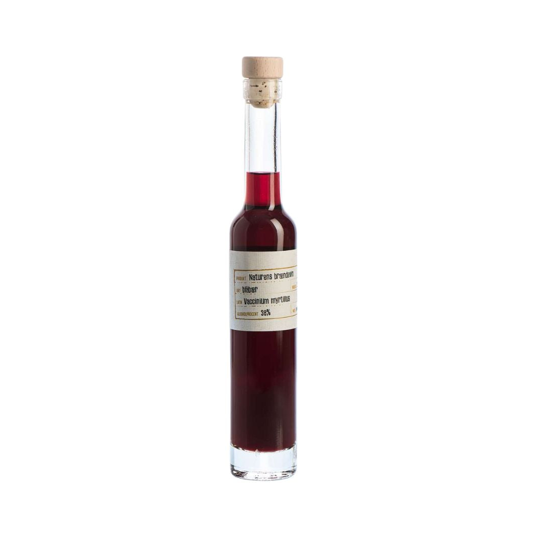 Naturens Brændevin med Blåbær, 200 ml – 38% vol. - Gourmet-Butikken