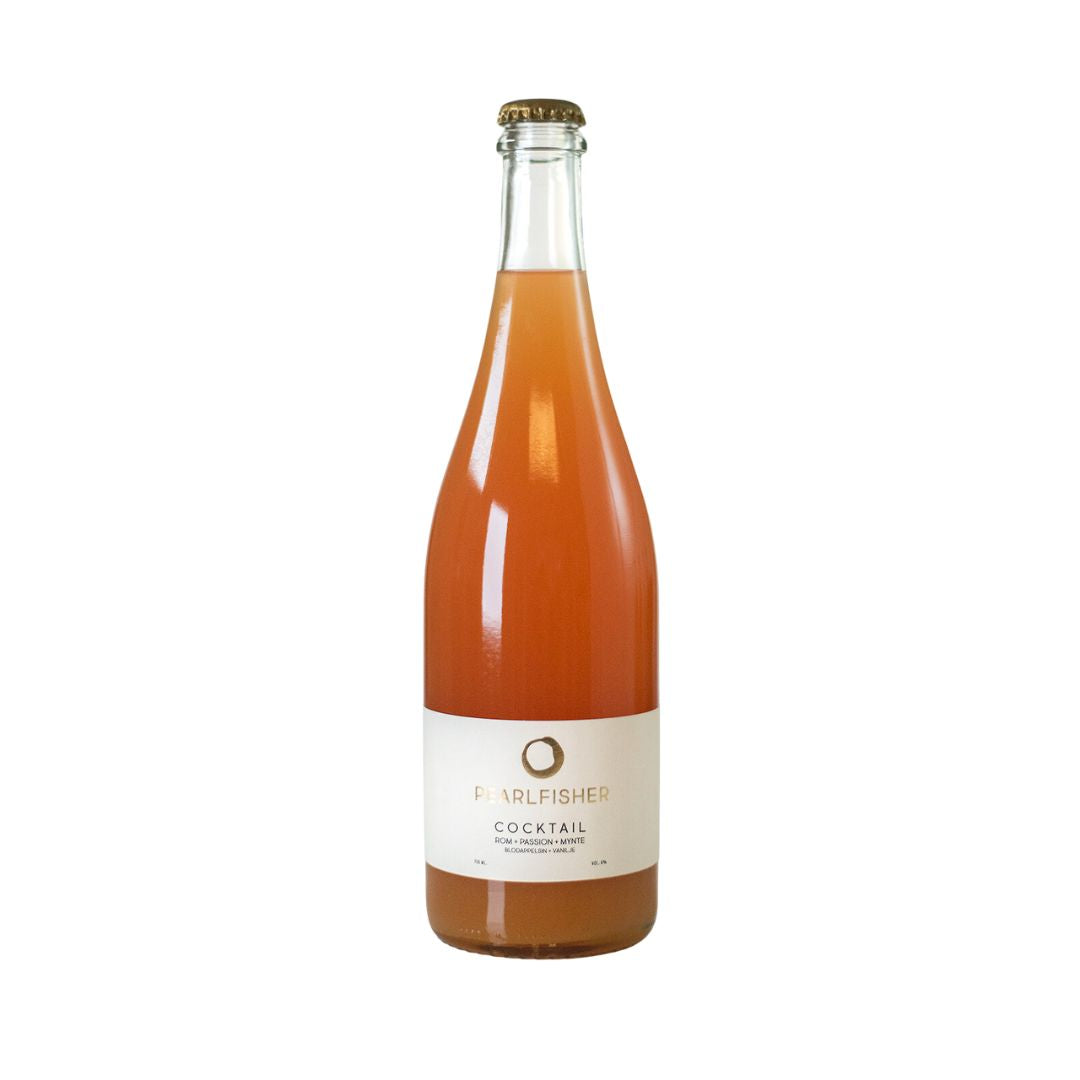 Pearlfisher Cocktail med Rom + Passion + Mynte + Blodappelsin + Vanilje - Gourmet-Butikken