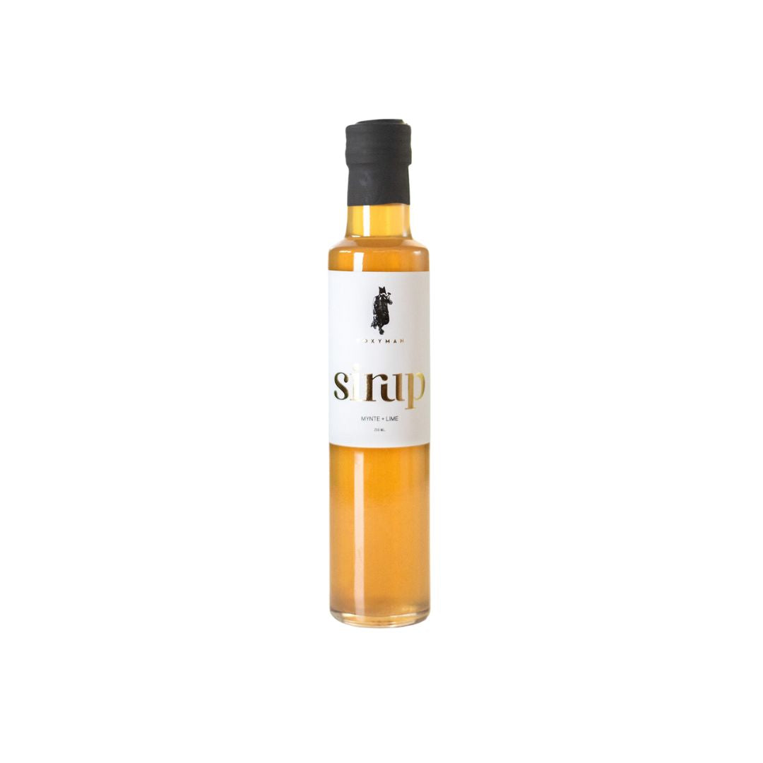 FOXYMAN Cocktailsirup med Mynte + Lime - 250 ml
