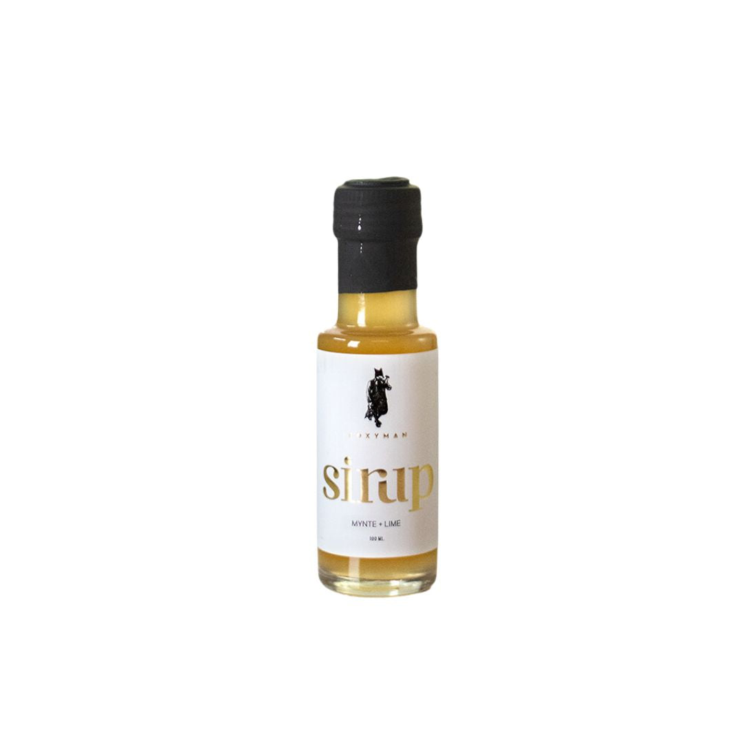FOXYMAN Cocktailsirup med Mynte + Lime - 100 ml - Gourmet-Butikken