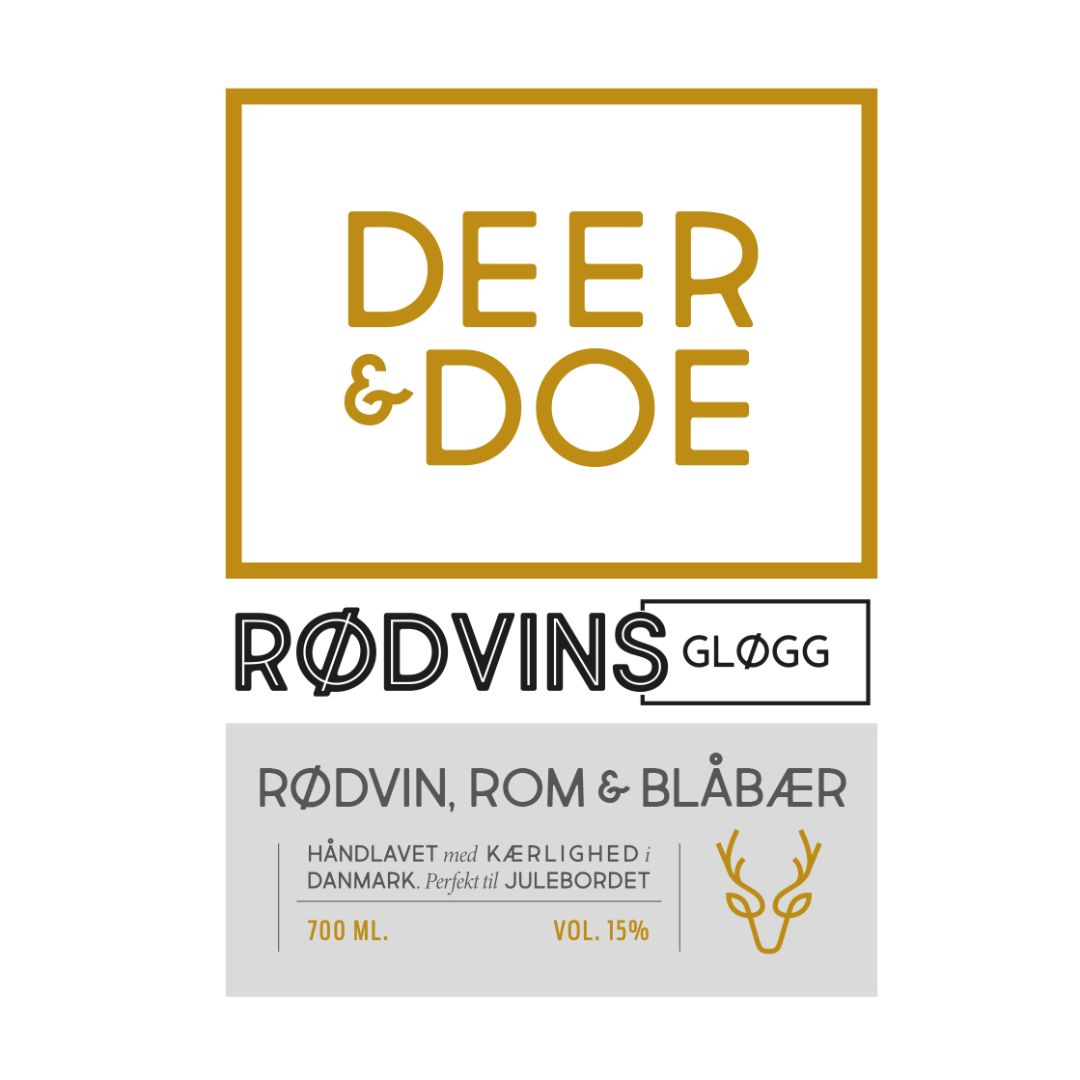 Deer&Doe Rødvinsgløgg - Gourmet-Butikken