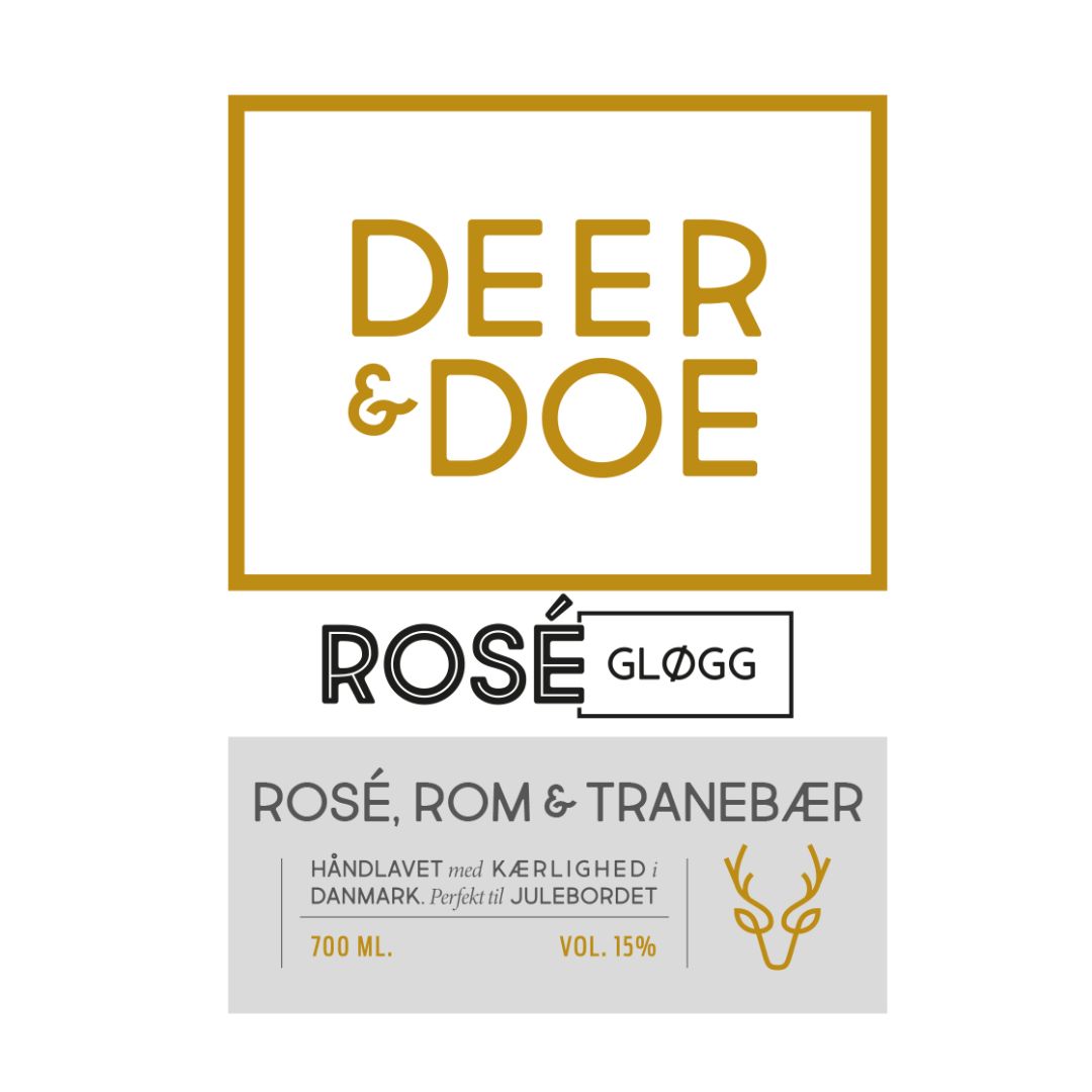 Deer&Doe Roségløgg - Gourmet-Butikken