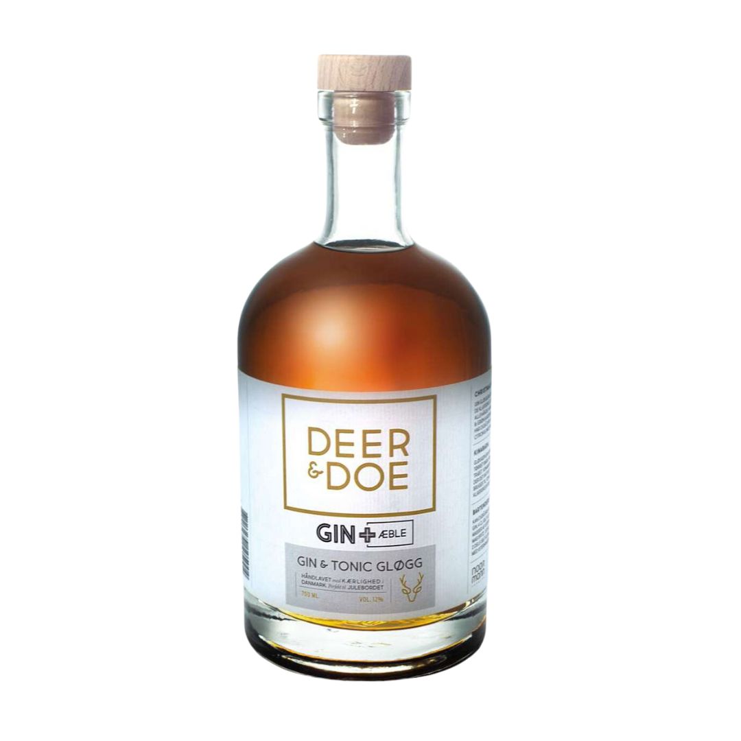 Deer&Doe Gin & Tonic Gløgg med æble og krydderier - Gourmet-Butikken