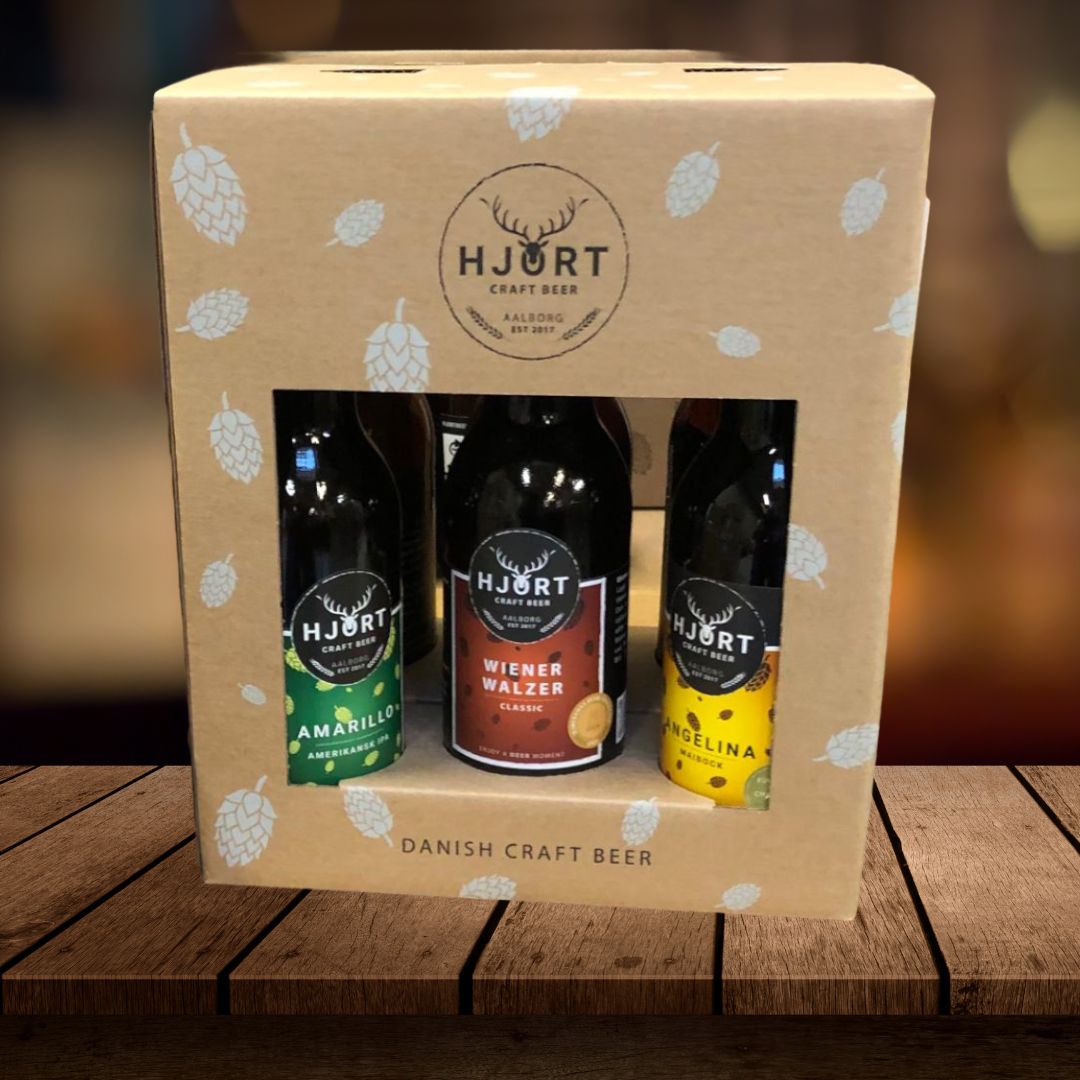 Hjort Box 6 fl. - Hjort Beer - Gourmet-Butikken