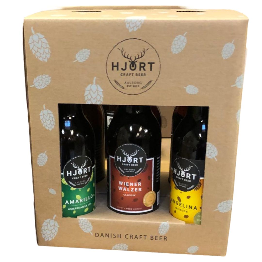 Hjort Box 6 fl. - Hjort Beer - Gourmet-Butikken