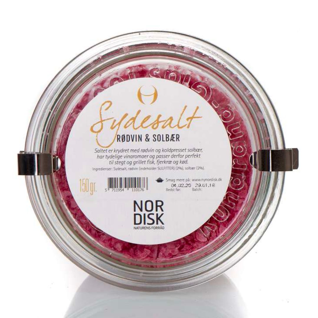 Sydesalt med Rødvin & Solbær - Nordisk - Gourmet-Butikken