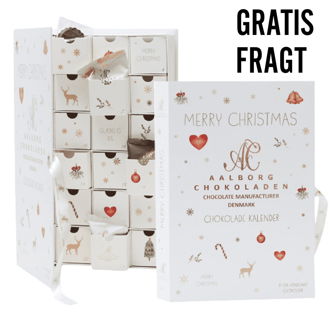 Luksus julekalender | Aalborg Chokoladen - Gourmet-Butikken
