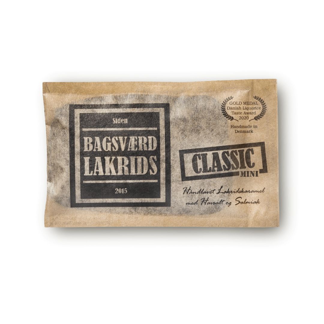Mini plade Classic Lakrids - Bagsværd Lakrids - Gourmet-Butikken