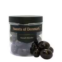 Mandler med Mørk Chokolade og Havsalt | Sweets of Denmark