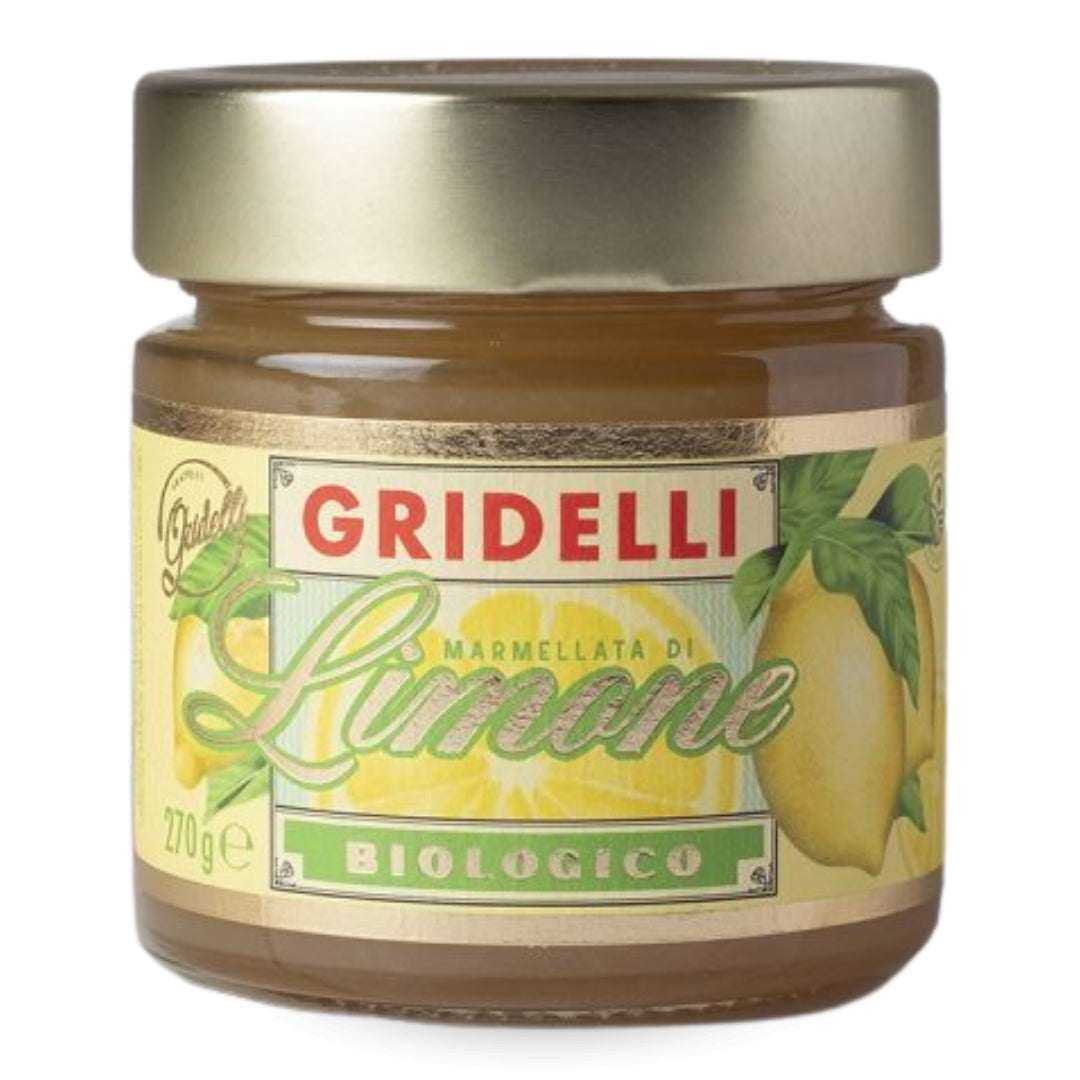 Marmellata di Limone, Organic, 270g | Gridelli - Gourmet-Butikken
