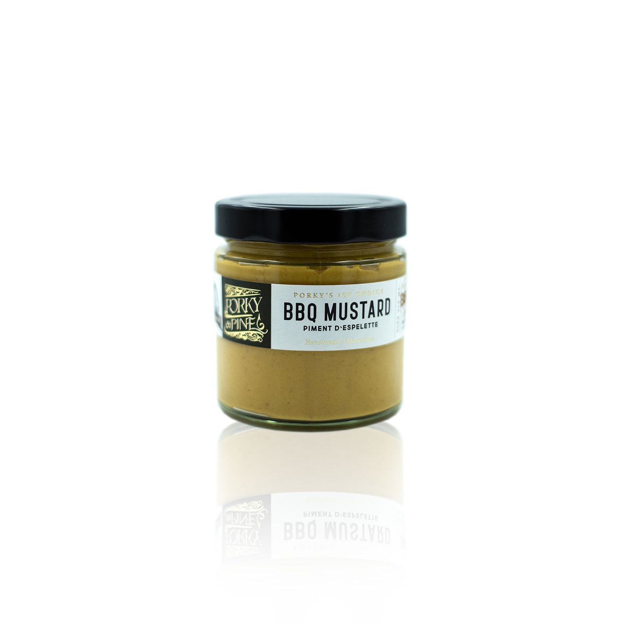 Porky&Pine BBQ Mustard – Piment D’Espelette - Gourmet-Butikken