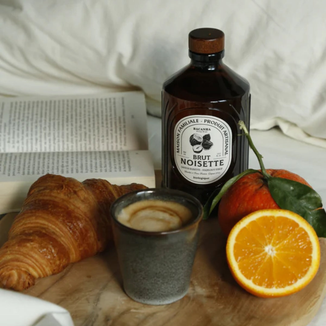 Organisk Hasselnødsirup - Bacanha, 400ml. - Gourmet-Butikken