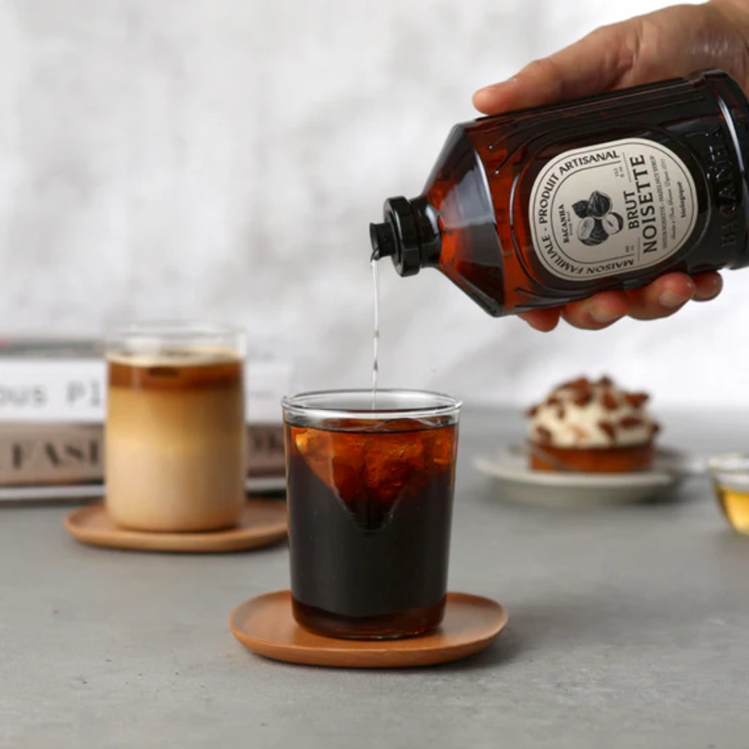 Organisk Hasselnødsirup - Bacanha, 400ml. - Gourmet-Butikken