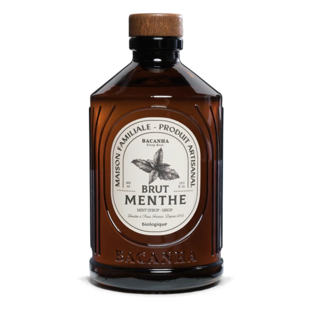 Organisk Myntesirup - Bacanha, 400ml. - Gourmet-Butikken