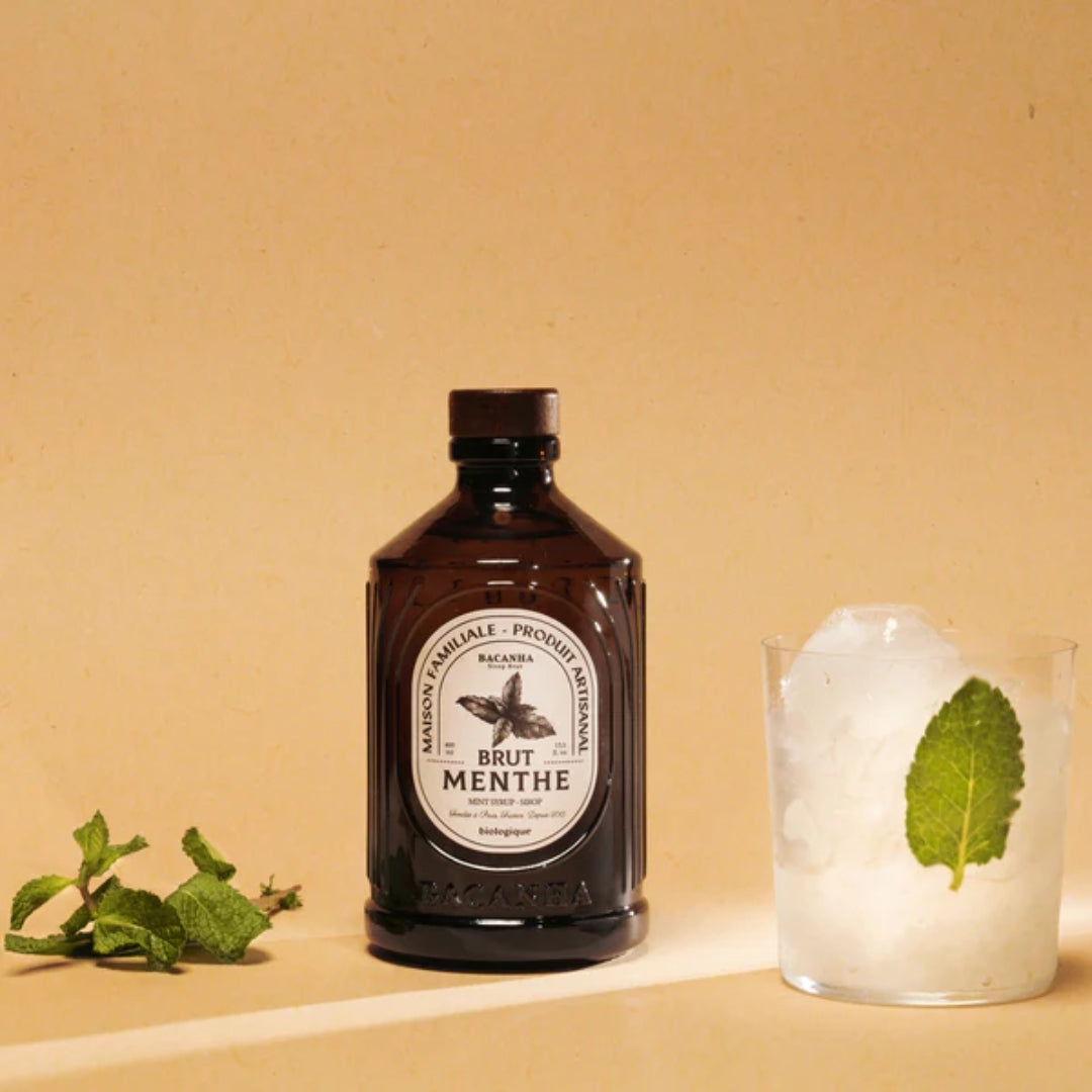 Organisk Myntesirup - Bacanha, 400ml. - Gourmet-Butikken